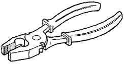 Плоскогубцы рисунок карандашом